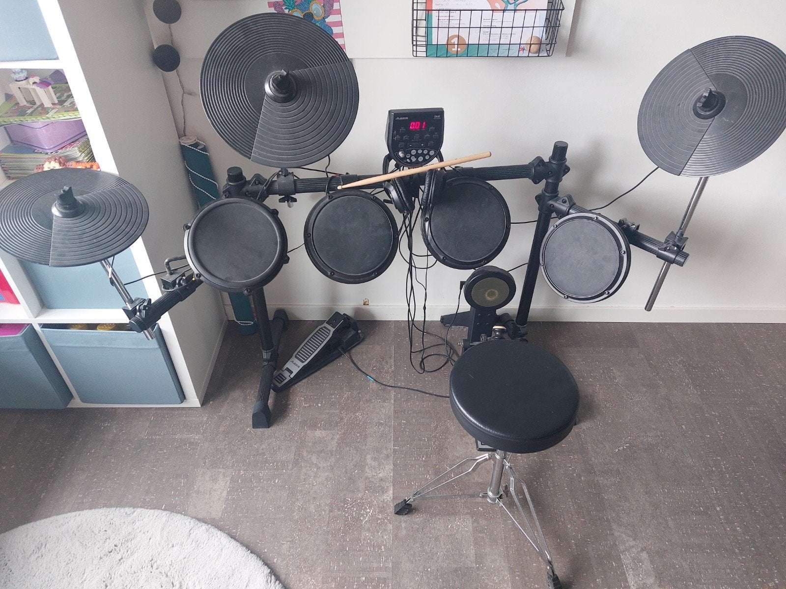 Electronisch drumstel van Alesis. In goede staat!, Ophalen, Zo goed als nieuw, Overige merken
