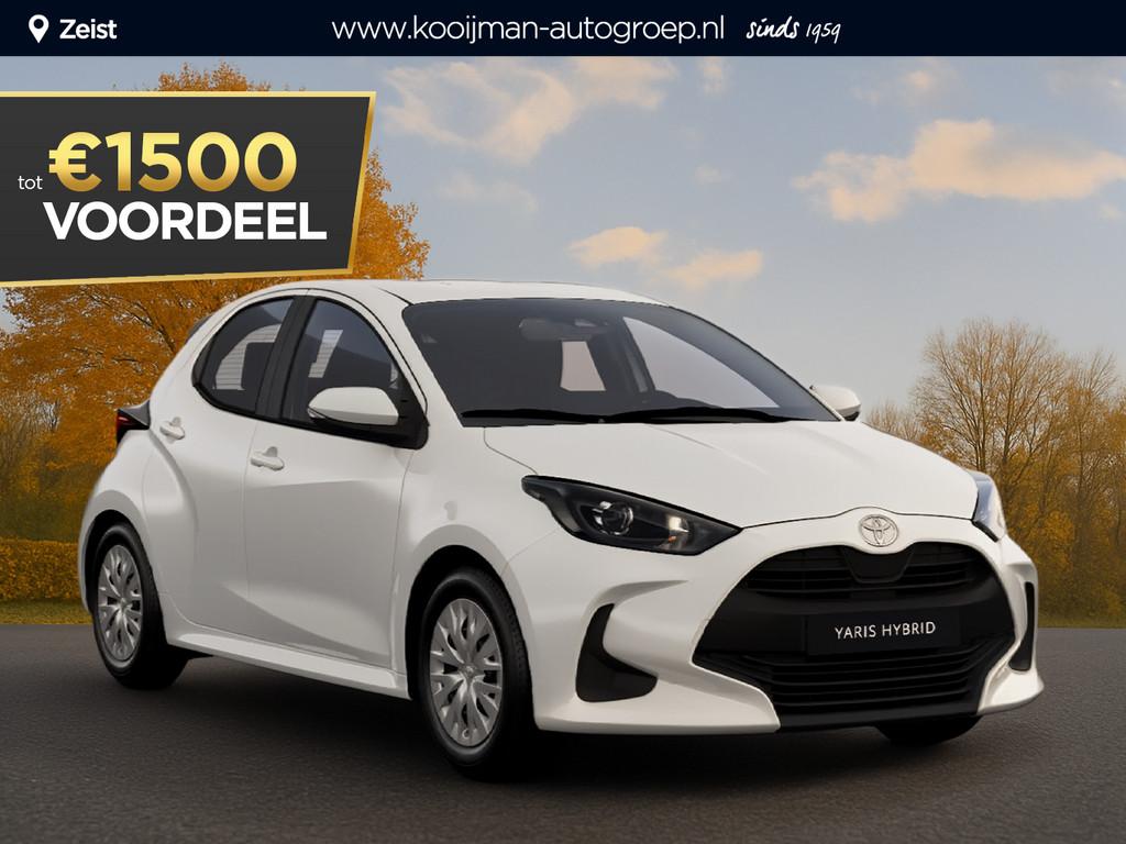 Toyota Yaris 1.5 Hybrid 115 Comfort Nieuw & Direct leverbaar, Auto's, Toyota, Stof, Euro 6, 116 pk, Hybride Elektrisch/Benzine