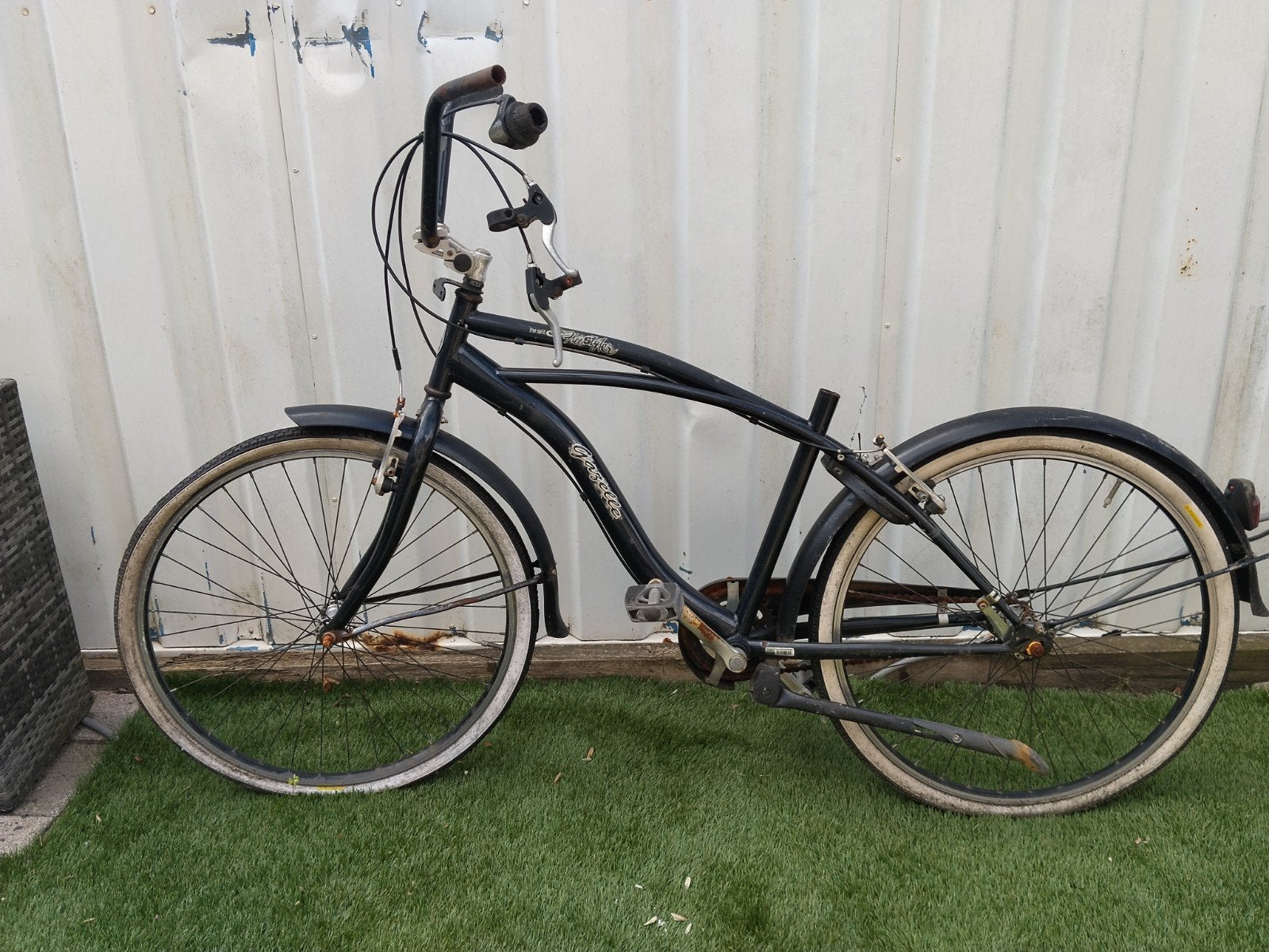 3 opknapfietsen: " Giant mountainbike en 2 cruisers, Ophalen of Verzenden, Gebruikt, Overige maten, Giant