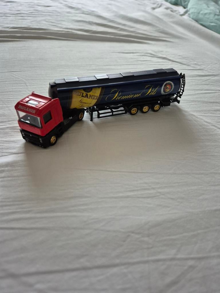 Paulaner biervrachtwagen 1:87, Ophalen of Verzenden, Nieuw, Bus of Vrachtwagen, Overige merken