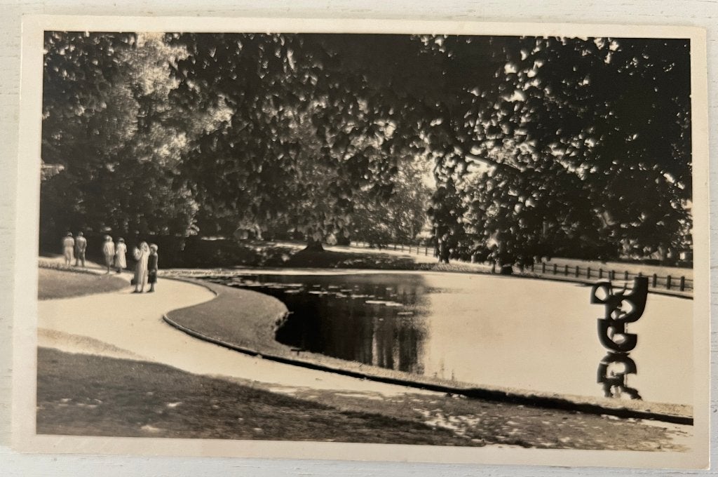 Oude Ansichtkaart  -  Sonsbeek - Kleine vijver, Ophalen of Verzenden, 1940 tot 1960, Ongelopen, Gelderland