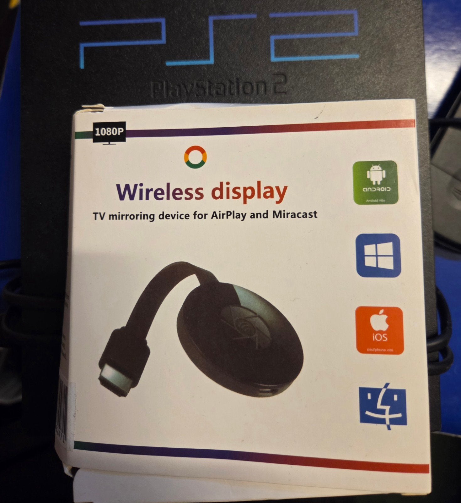 Wireless Display Dongle 1080P voor AirPlay en Miracast, Ophalen of Verzenden, Nieuw