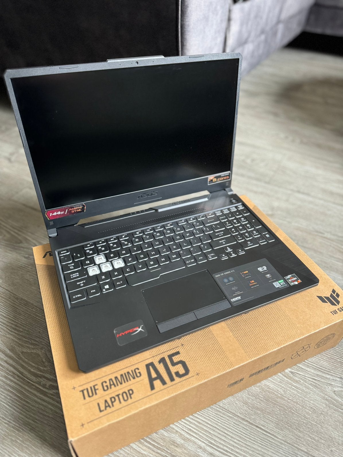 Tuf Gaming laptop a15 asus, Computers en Software, Windows Laptops, Zo goed als nieuw, 15 inch, 4 Ghz of meer, Gaming, Ophalen of Verzenden