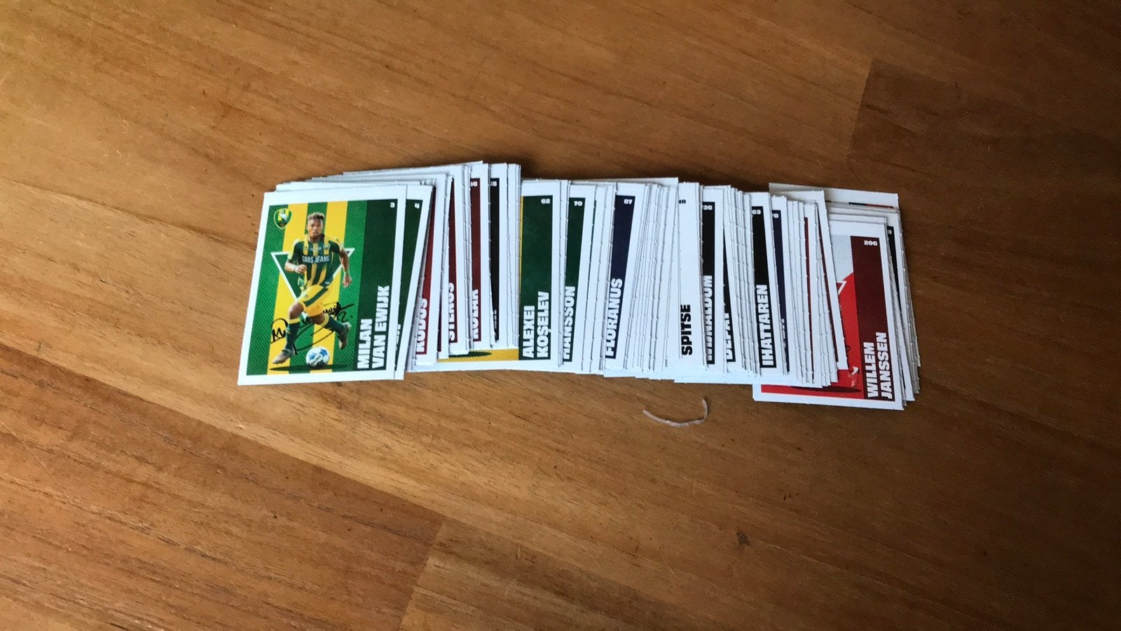 Voetbalplaatjes van de ah, Albert Heijn, Ophalen of Verzenden