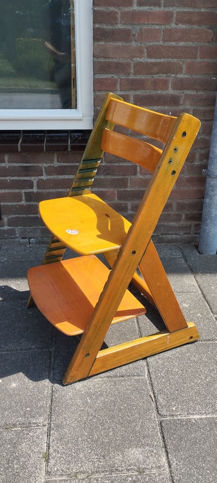 Kinderstoel verstelbare hoogte, Ophalen of Verzenden, Gebruikt, Meegroeistoel