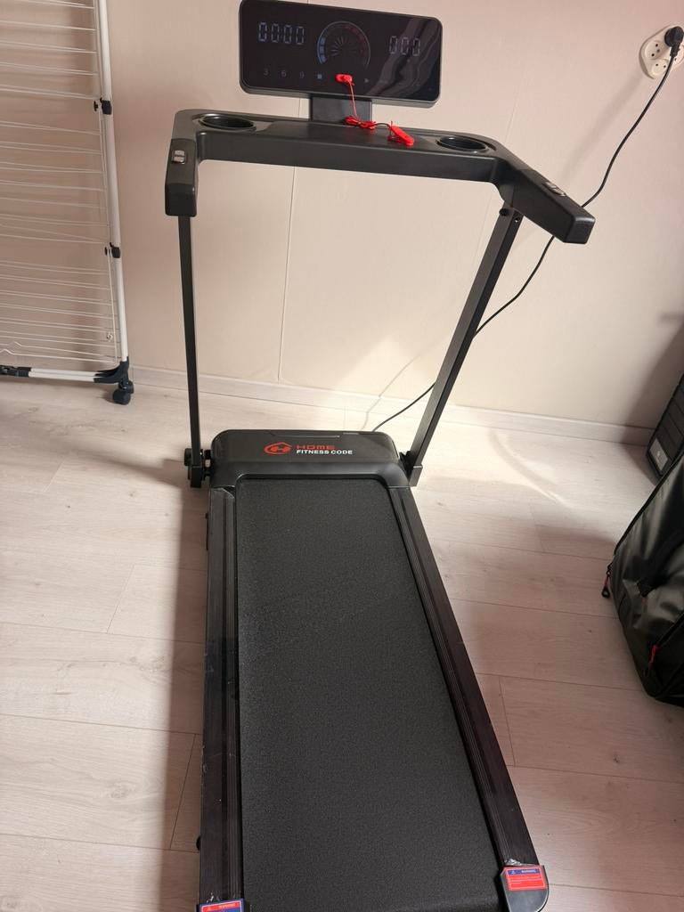 Opvouwbare Loopband, Snelheid 1-12km/u, Ophalen, Nieuw, Buik, Loopband