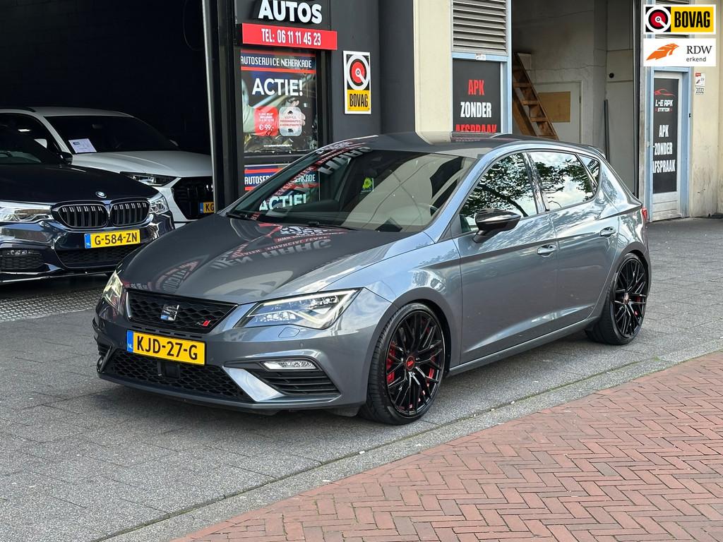 Seat Leon 2.0 TSI Cupra 300 Leer Navi Camera Virtual, Auto's, Seat, 15 km/l, Euro 6, 4 cilinders, 1984 cc