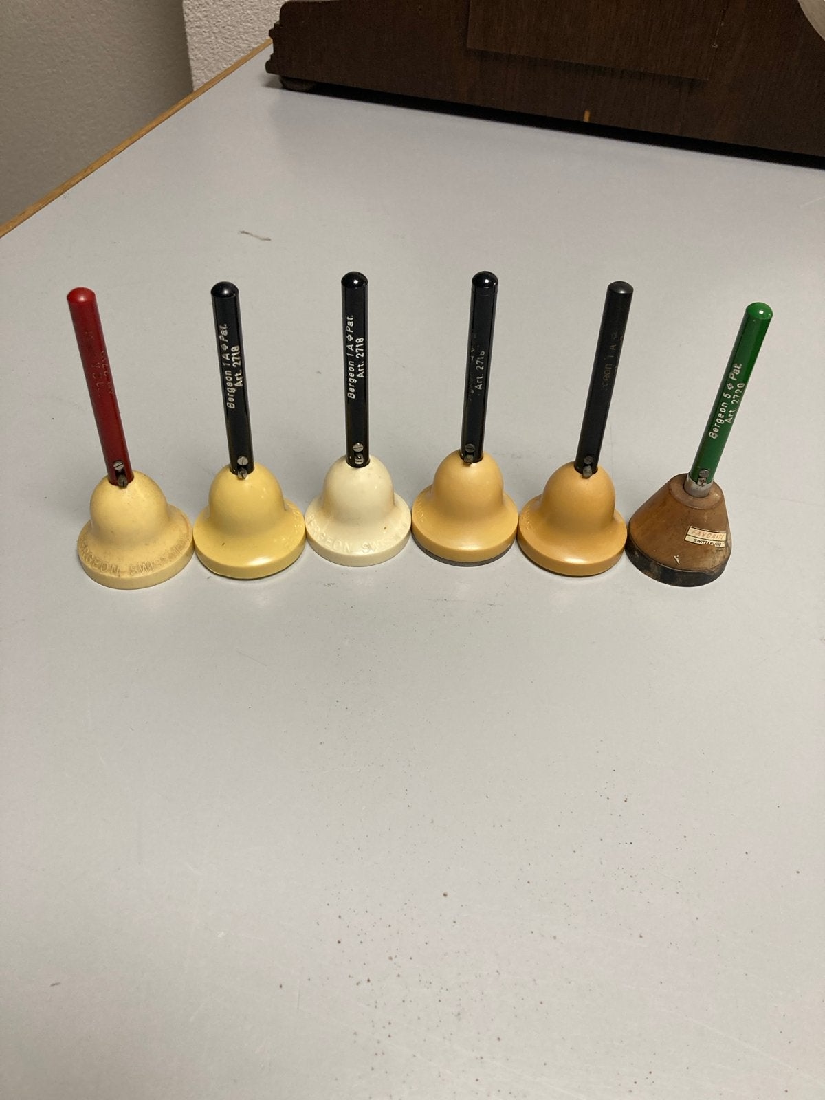 Set van 6 Bergeon horlogemakersgereedschap, Ophalen of Verzenden