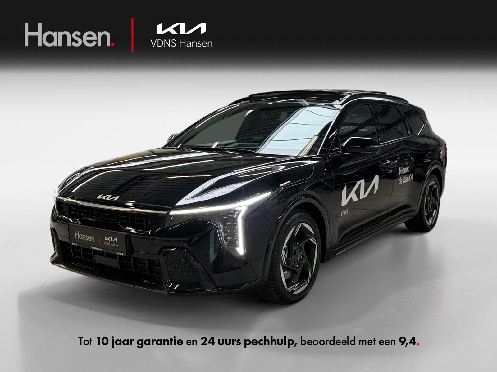 Kia K4 Sportswagon 1.0 T-GDi MHEV GT-Line Launch Edition I P, Auto's, 710 kg, 116 pk, Zwart, Origineel Nederlands