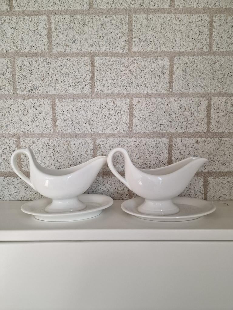 Oude keramieke schalen / saus/ jus kommen, Ophalen of Verzenden, Aardewerk, Overige stijlen, Schaal of Schalen