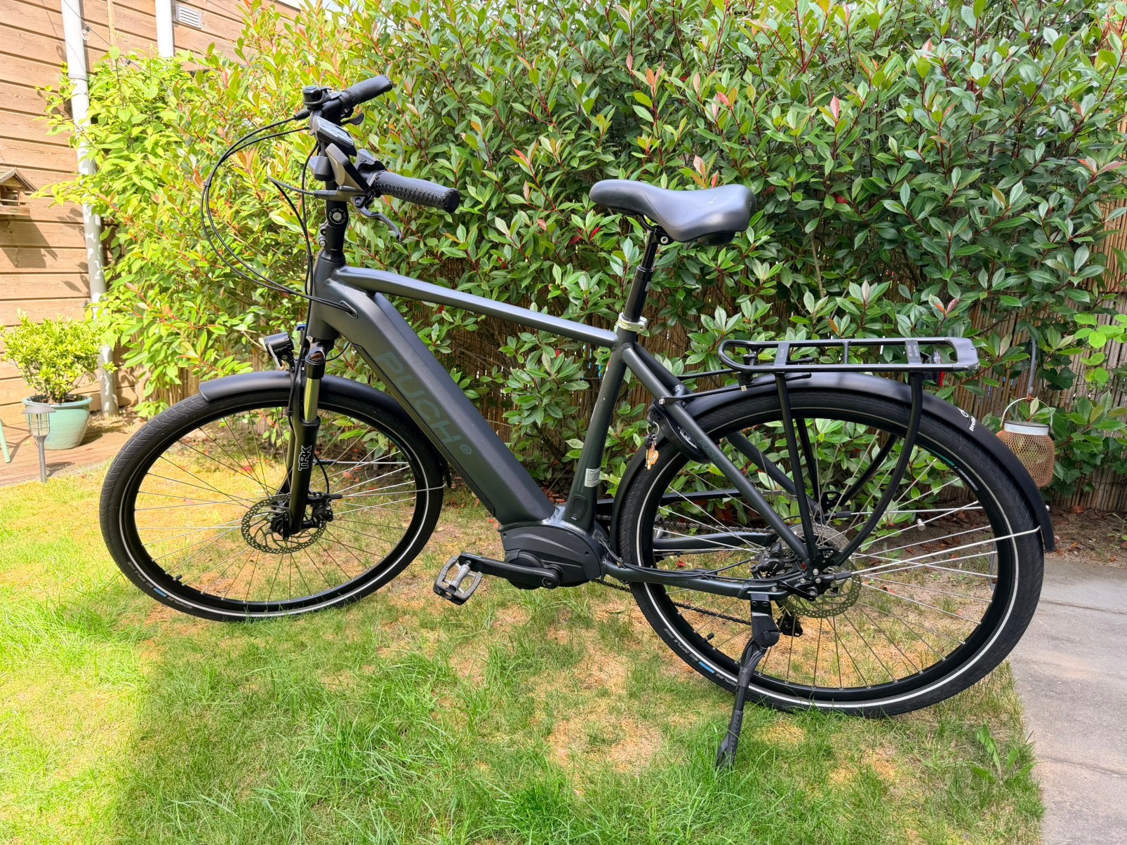 Te koop elektrische herenfiets PUCH E-maxi D10, Zo goed als nieuw, 50 km per accu of meer, 55 tot 59 cm, Ophalen