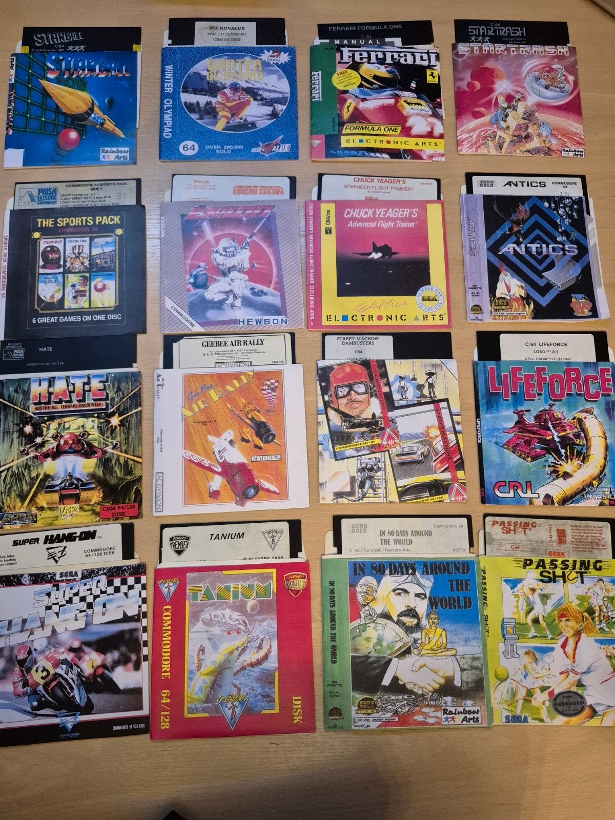 Commodore 64/128 Spellen Collectie - Floppy Disks, Spelcomputers en Games, Gebruikt, Overige genres, 1 speler, Ophalen of Verzenden