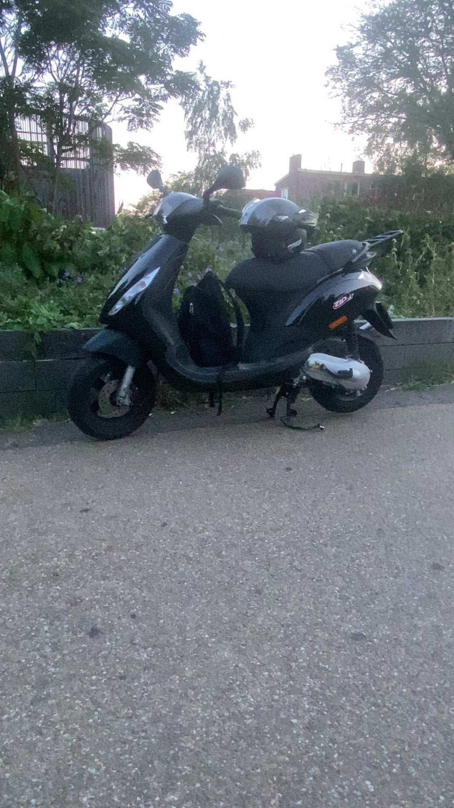 Piaggio Zip 2-takt scooter - Zwart, Ophalen, Gebruikt, Maximaal 45 km/u, Zip