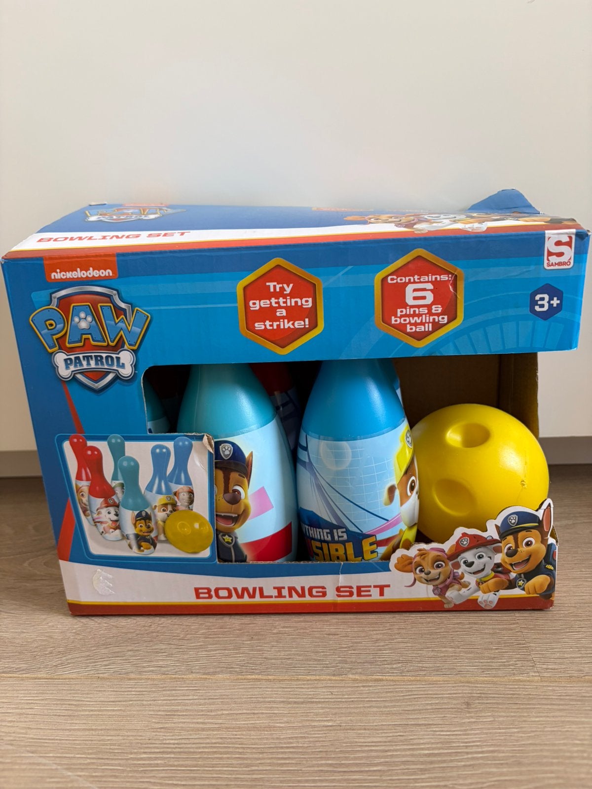 Bowlingset, Kinderen en Baby's, Ophalen, Zo goed als nieuw, Speelset