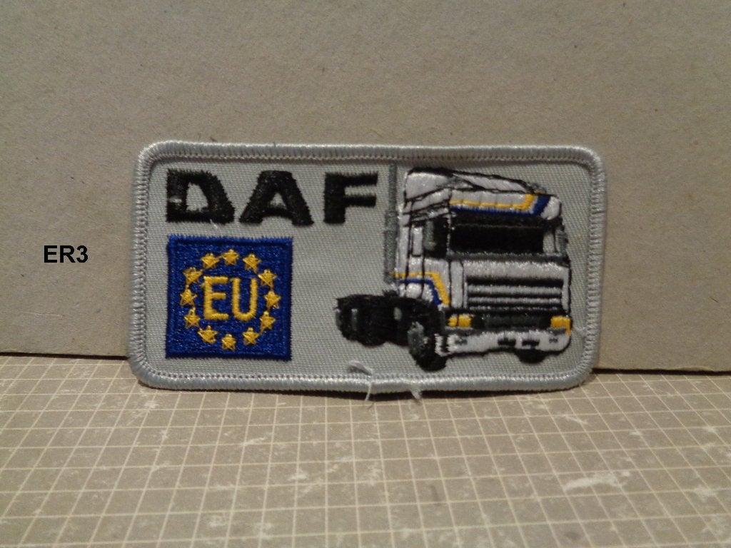 daf 95 geborduurd embleem, Ophalen of Verzenden, Zo goed als nieuw