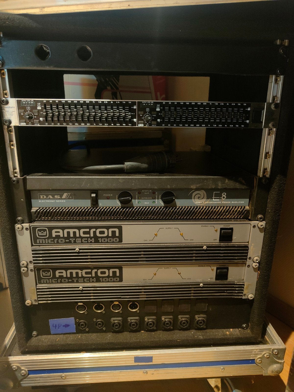 Crown/Amcron, Yamaha, Das Audio versterkers, Ophalen, Gebruikt, Minder dan 500 watt, P.A.