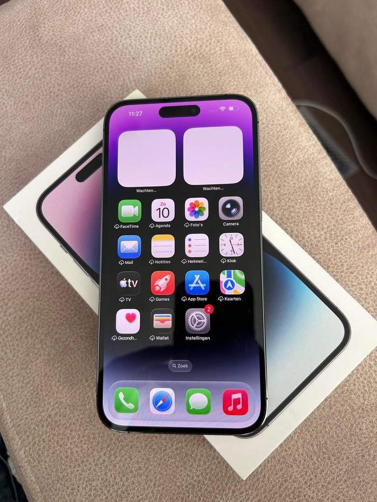 iPhone 14 Pro Max / 128Gb / Deep Purple / nieuwe batterij, Telecommunicatie, Mobiele telefoons | Apple iPhone, Zo goed als nieuw
