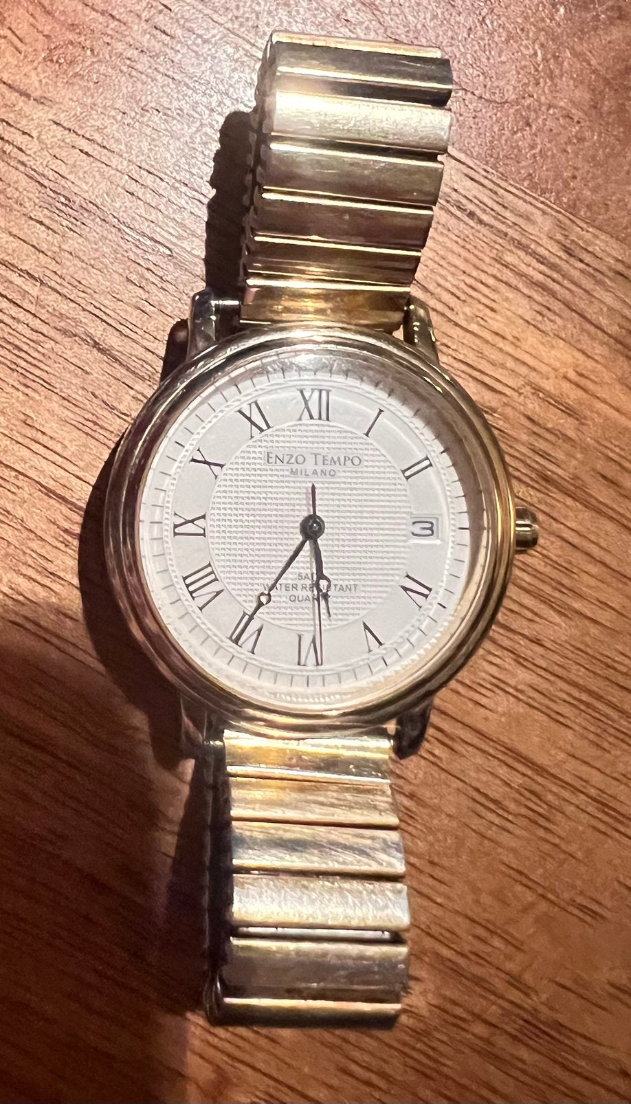 Enzo Tempo Milano, Sieraden, Tassen en Uiterlijk, Overige merken, Gebruikt, Polshorloge, Overige materialen
