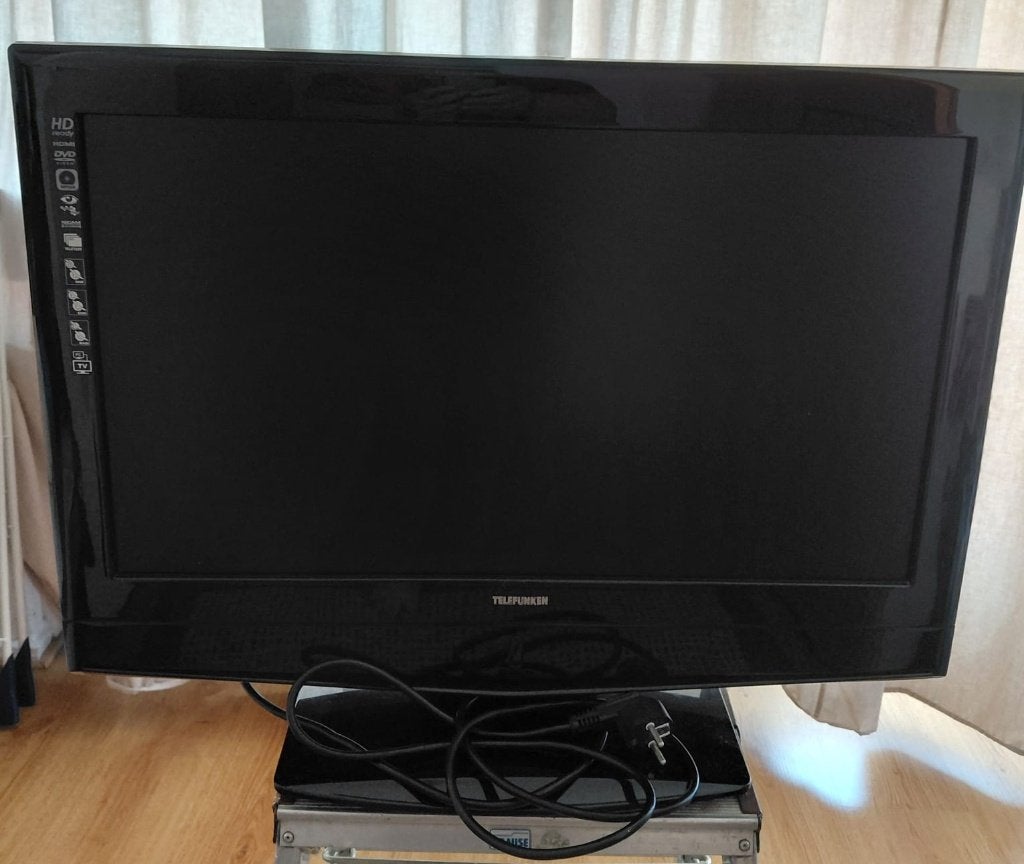 Telefunken 26 Inch LCD TV met Ingebouwde DVD-Speler – HDMI, Gebruikt, 50 Hz, 60 tot 80 cm, Ophalen
