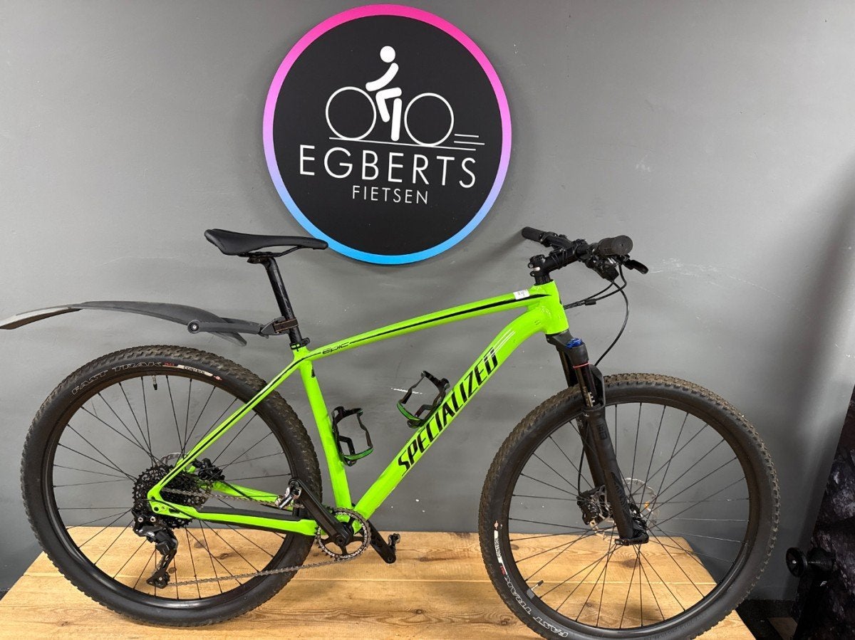 Specialized Epic Hardtail Heren GLOSS MONSTER GREEN/BLACK L, Gebruikt, -, Heren, -