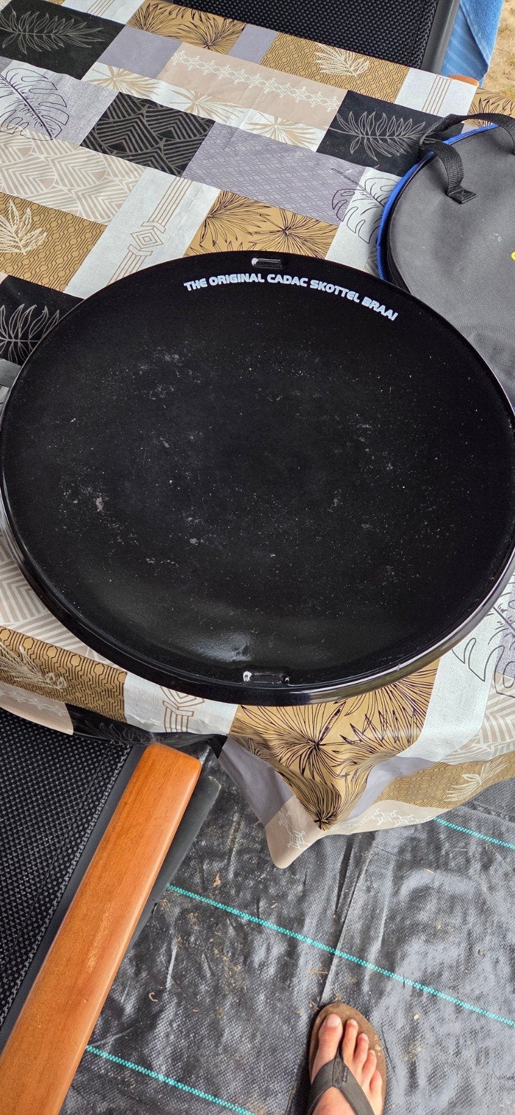 CADAC SKOTTEL BRAAI, Ophalen, Zo goed als nieuw, Cadac skottel