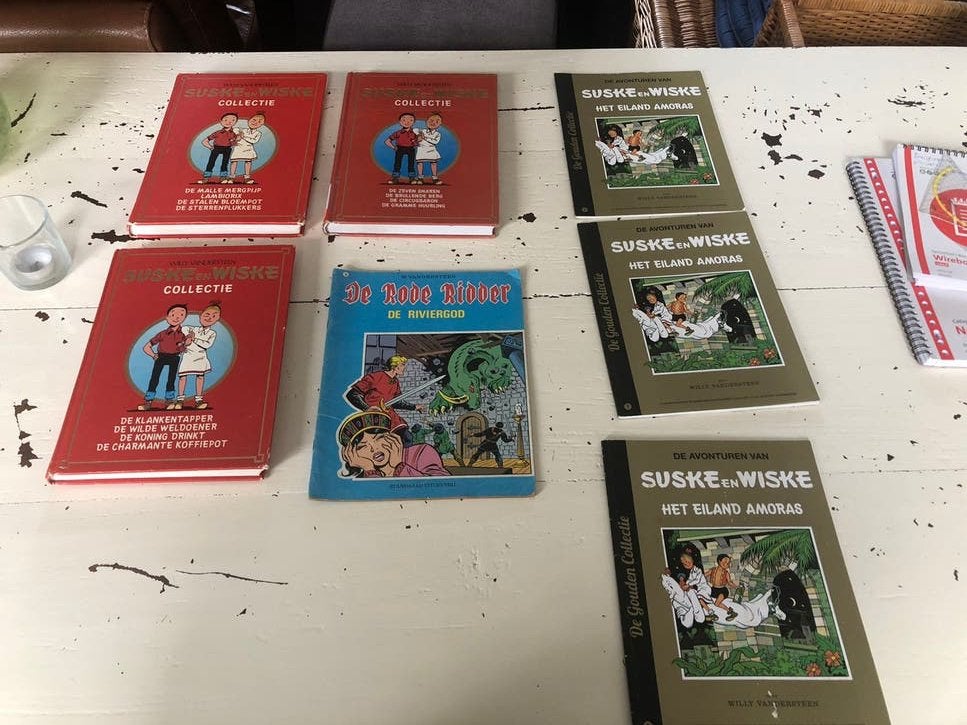 Suske en Wiske Collectie albums, Meerdere stripboeken, Ophalen, Gelezen