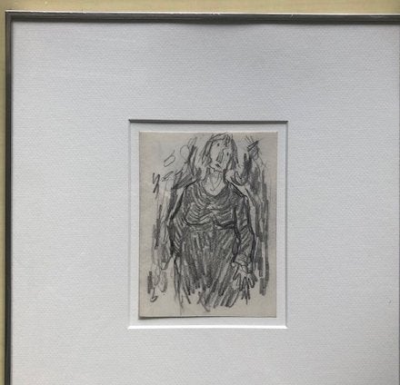 Kees Bastiaans.(Mill 1909-1986) Potloodtekening., Dagelijks leven, 1950 - 1999, Overige technieken, 35 cm