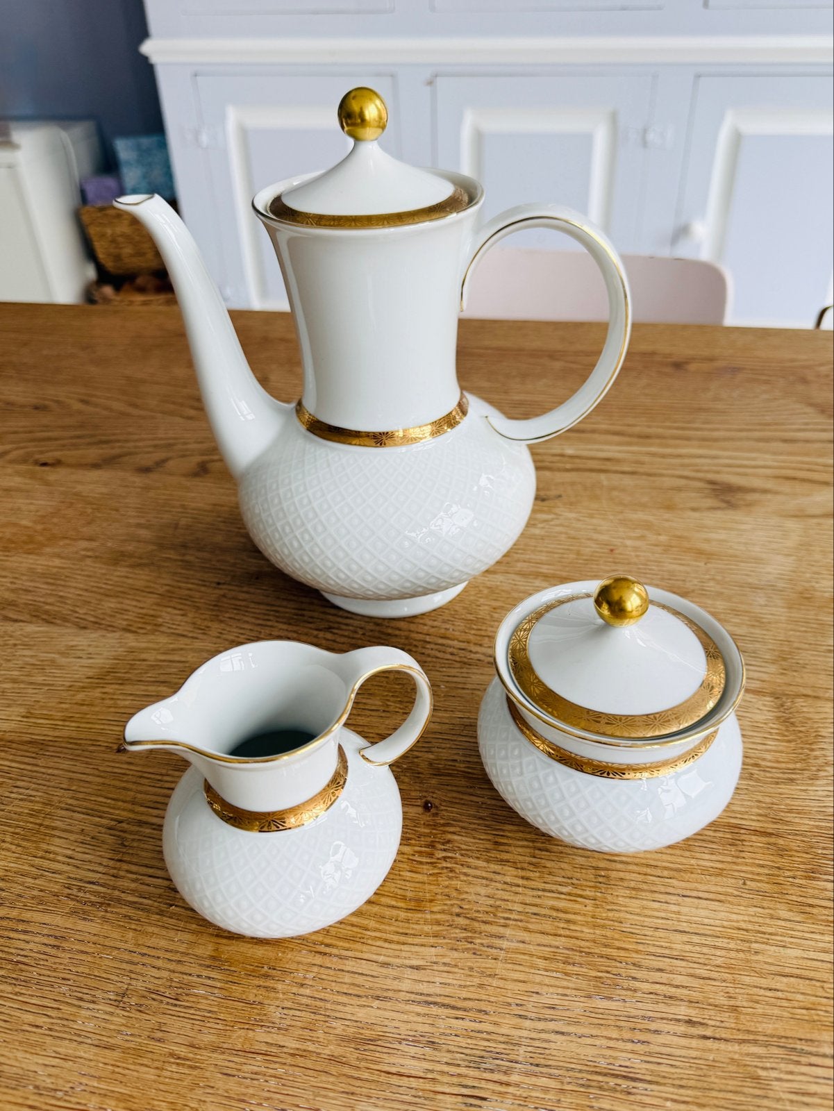 Vintage Seltmann Weiden Bavaria Annabell koffie/theeservies, Ophalen of Verzenden