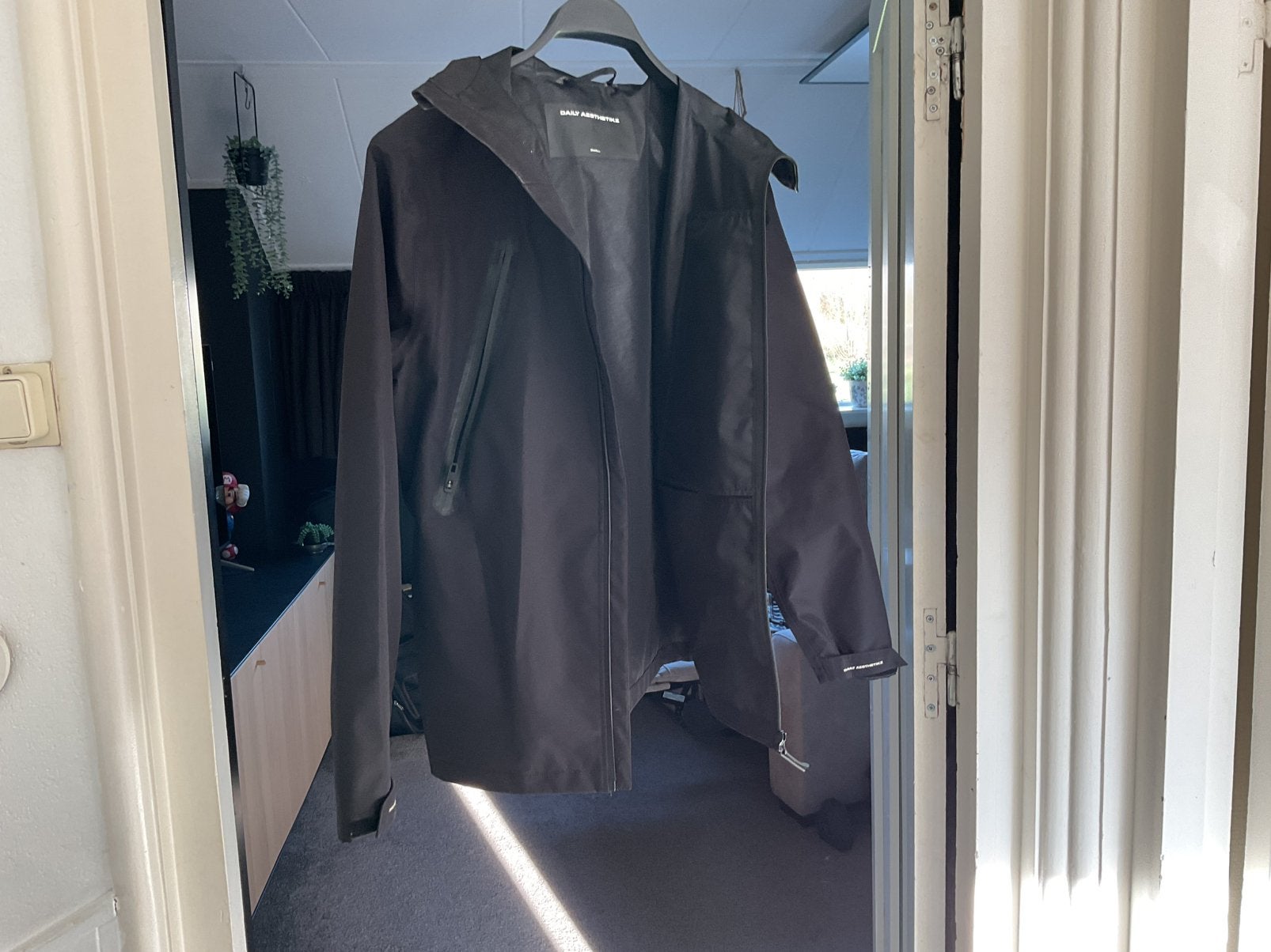 Zomer/regenjas ..the Sting, Ophalen of Verzenden, Zo goed als nieuw, Maat 46 (S) of kleiner, Zwart