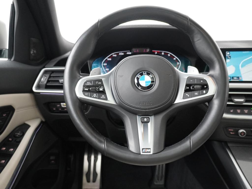 BMW 3 Serie Touring M340i xDrive | Trekhaak | Head-Up | Pano, Auto's, BMW, 1780 kg, Euro 6, Met garantie (alle), Zwart