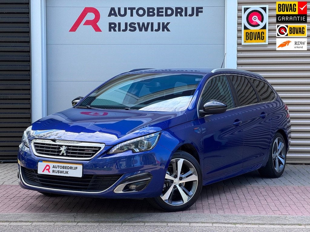 Peugeot 308 SW 1.2 PureTech Blue Lease Premium Camera, Auto's, Peugeot, Gebruikt, Euro 6, 1199 cc, Parkeersensor