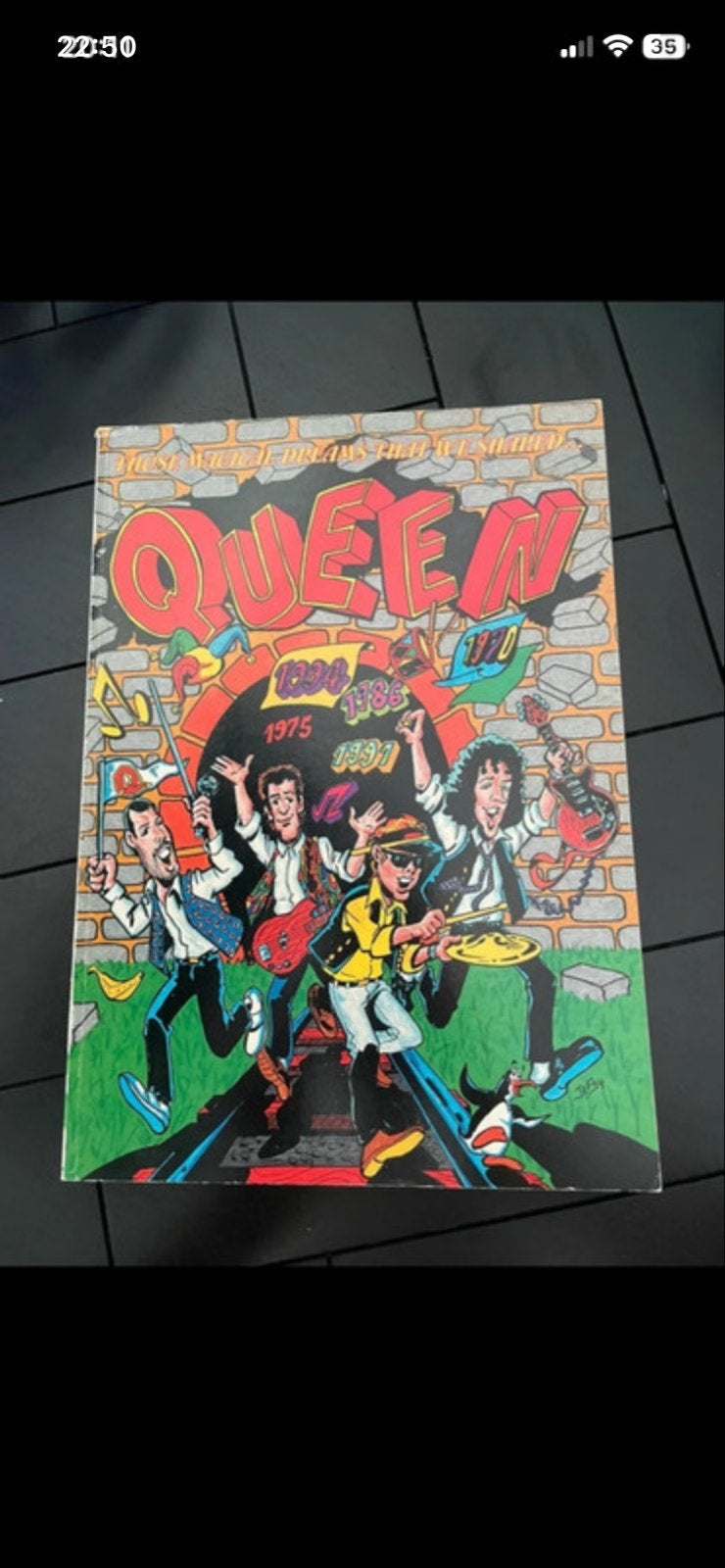 Queen: Those Magical Dreams That We Shared... Stripboek, Ophalen of Verzenden, Zo goed als nieuw, Boek, Tijdschrift of Artikel