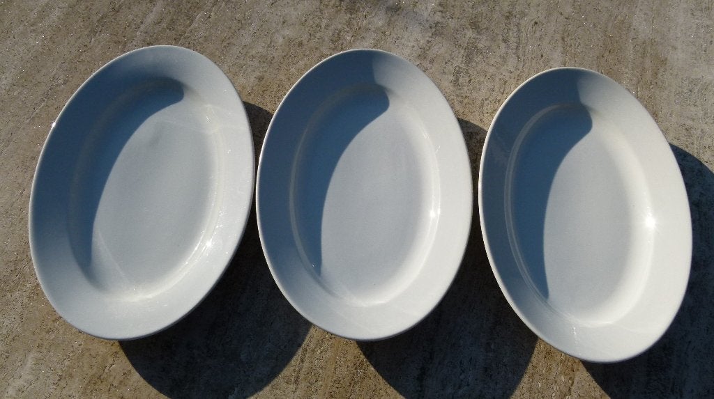 Super Set Witte Regout en Boch Groente / Serveer Schalen, Antiek en Kunst, Antiek | Schalen, Ophalen of Verzenden