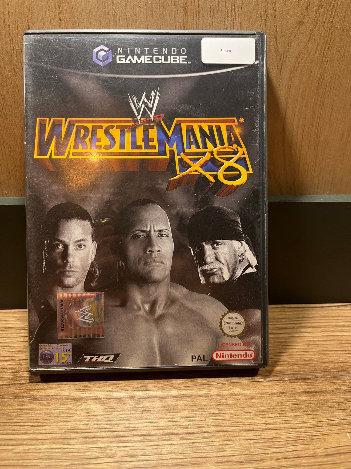 WWE WrestleMania X8 Nintendo GameCube, Gebruikt, Vechten, 1 speler, Eén computer
