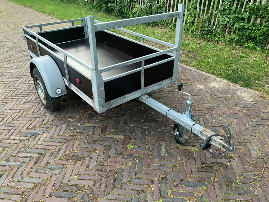 Aanhanger 750 kg aanhangwagen trailer, Auto diversen, Aanhangers en Bagagewagens, Ophalen, Gebruikt