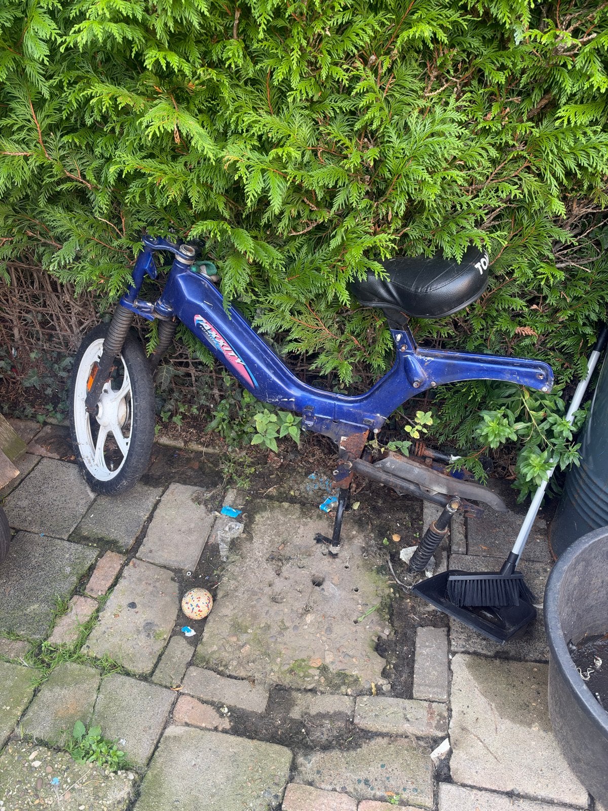 Tomos 50cc brommer met blauw kenteken - Project, Ophalen of Verzenden, Gebruikt, Maximaal 25 km/u