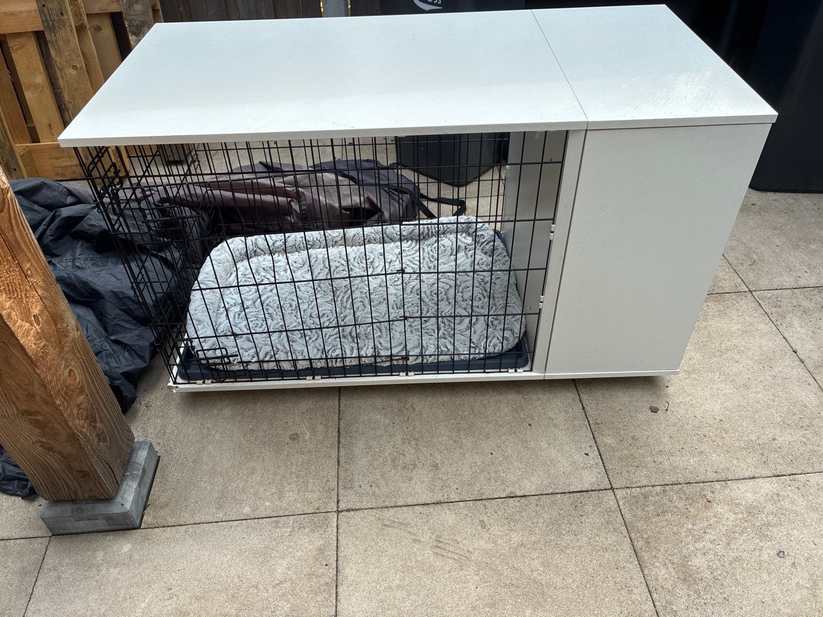 Bench met opbergvak, Ophalen, Zo goed als nieuw