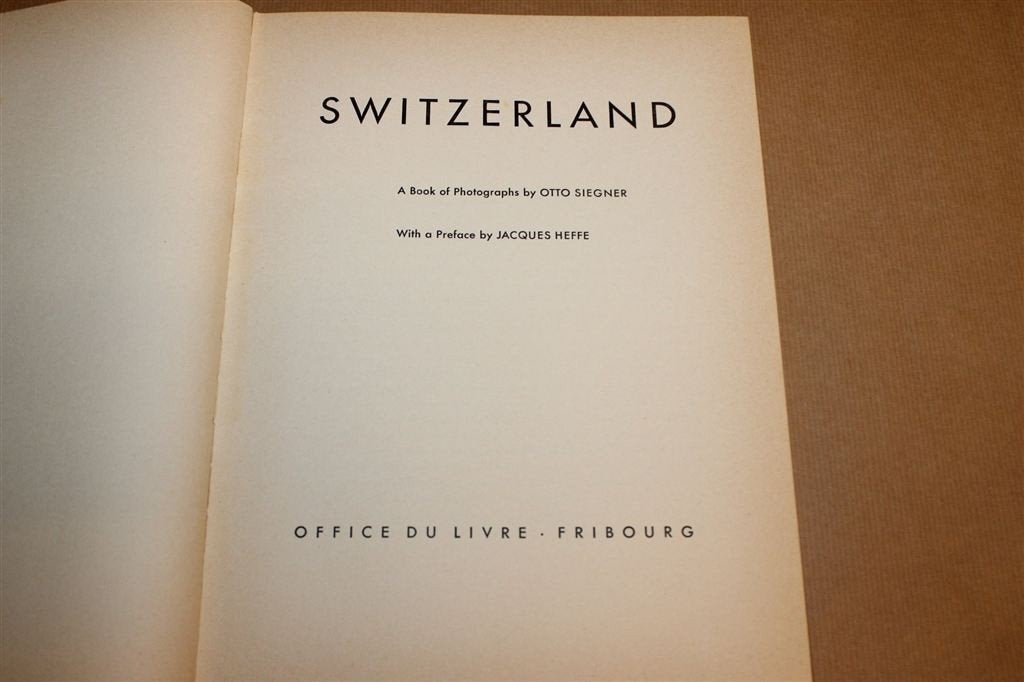 Switzerland — Vintage Fotoboek over Zwitserland, Ophalen of Verzenden, Gelezen, Europa