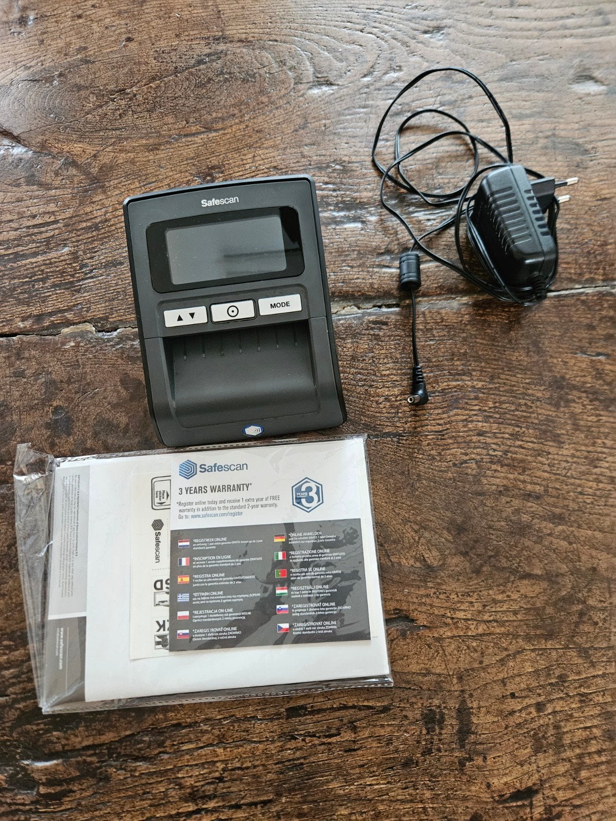 Safescan 155-S: Ultieme Valsgelddetector voor Bedrijven, Postzegels en Munten, Munten en Bankbiljetten | Toebehoren, Ophalen of Verzenden