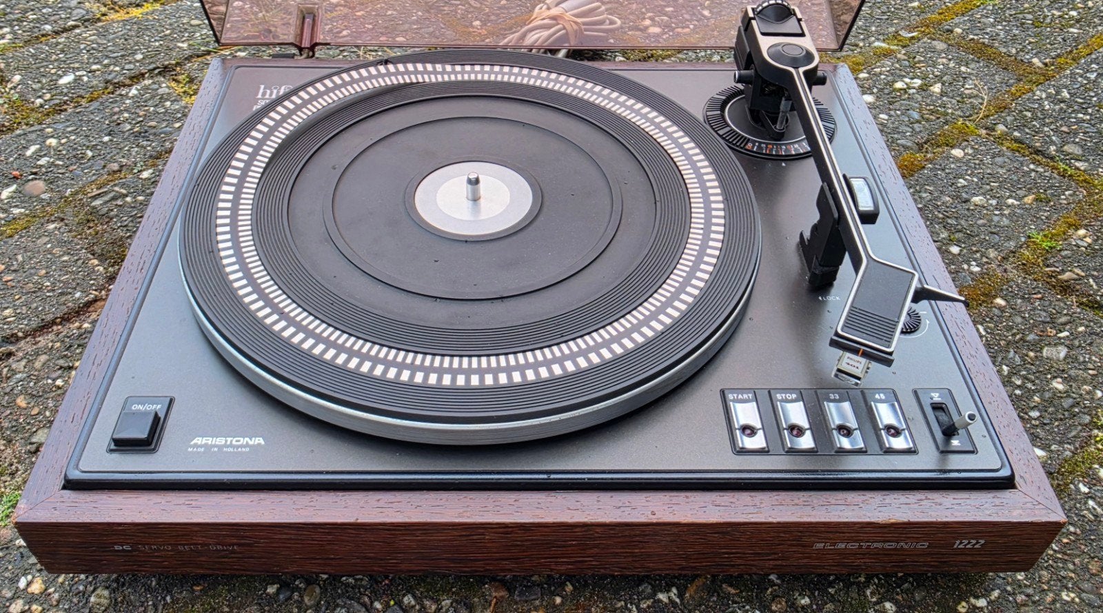 Aristona 1222 Platenspeler + Philips 401 Element ( opknapper, Gebruikt, Automatisch, Platenspeler, Ophalen