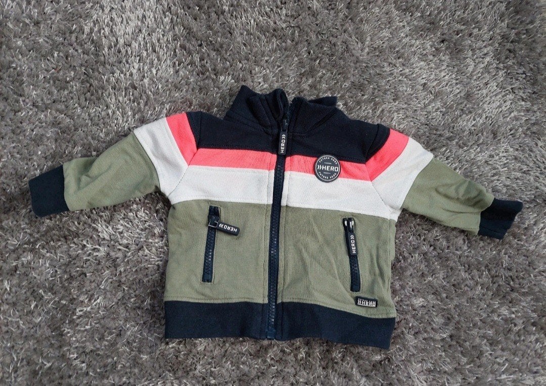 Vestje van Baby Blue, maat 68, Baby Blue, Zo goed als nieuw, Jongetje, Truitje of Vestje