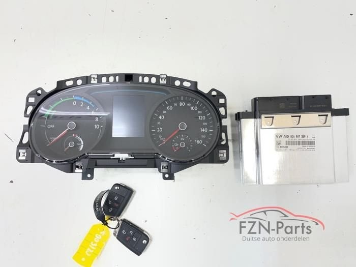 VW Golf 7 E-Golf Starterset KM-Teller Sleutel, Auto-onderdelen, Dashboard en Schakelaars, Ophalen of Verzenden, Gebruikt