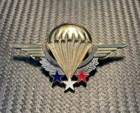 Frankrijk, Army FreeFall Instructor para wing, Ophalen of Verzenden, Landmacht, Overige gebieden, Embleem of Badge