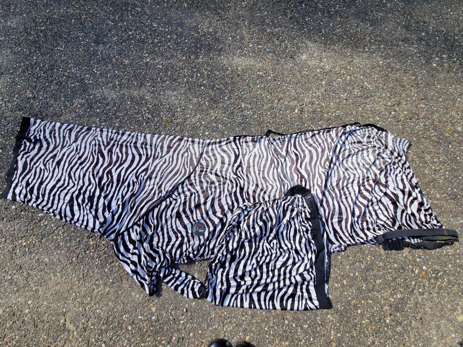 Vliegendeken HKM zebraprint, Dieren en Toebehoren, Ophalen of Verzenden, Gebruikt