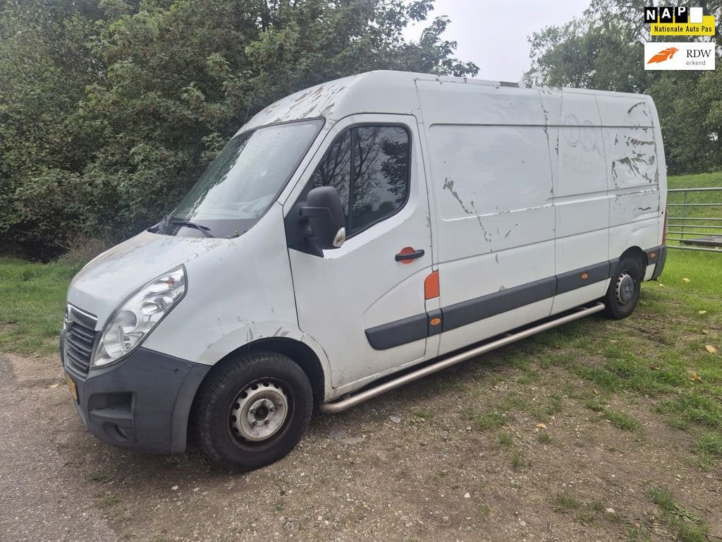 Opel Movano 2.3 CDTI L3H3 / airco / rijdt goed, Euro 5, Gebruikt, 4 cilinders, Origineel Nederlands