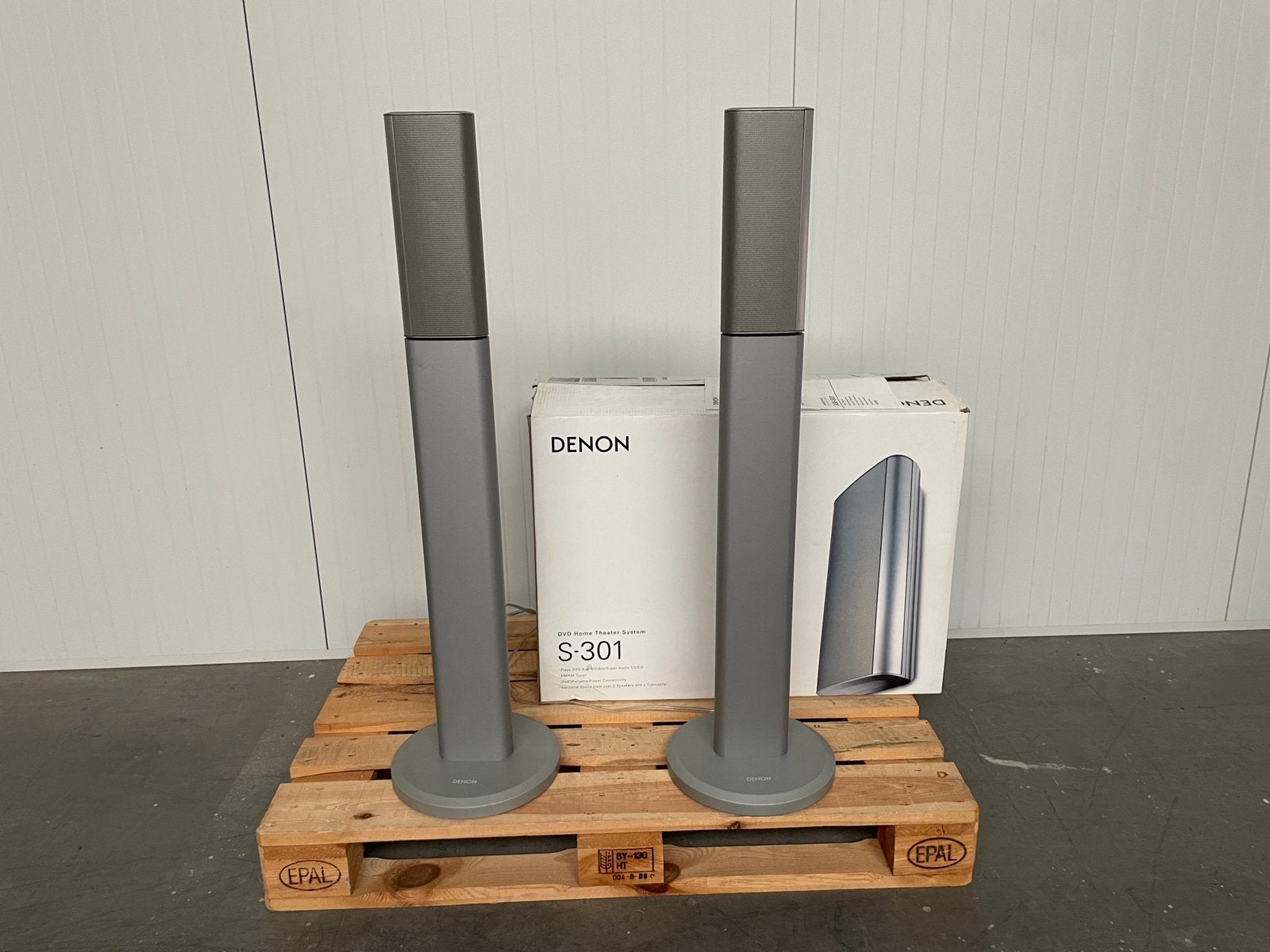 Denon S-301 S301 Speakers Speakerstandaard ASF-S01 Standaard, 70 watt of meer, Zo goed als nieuw, 5.1-systeem, Overige spelers