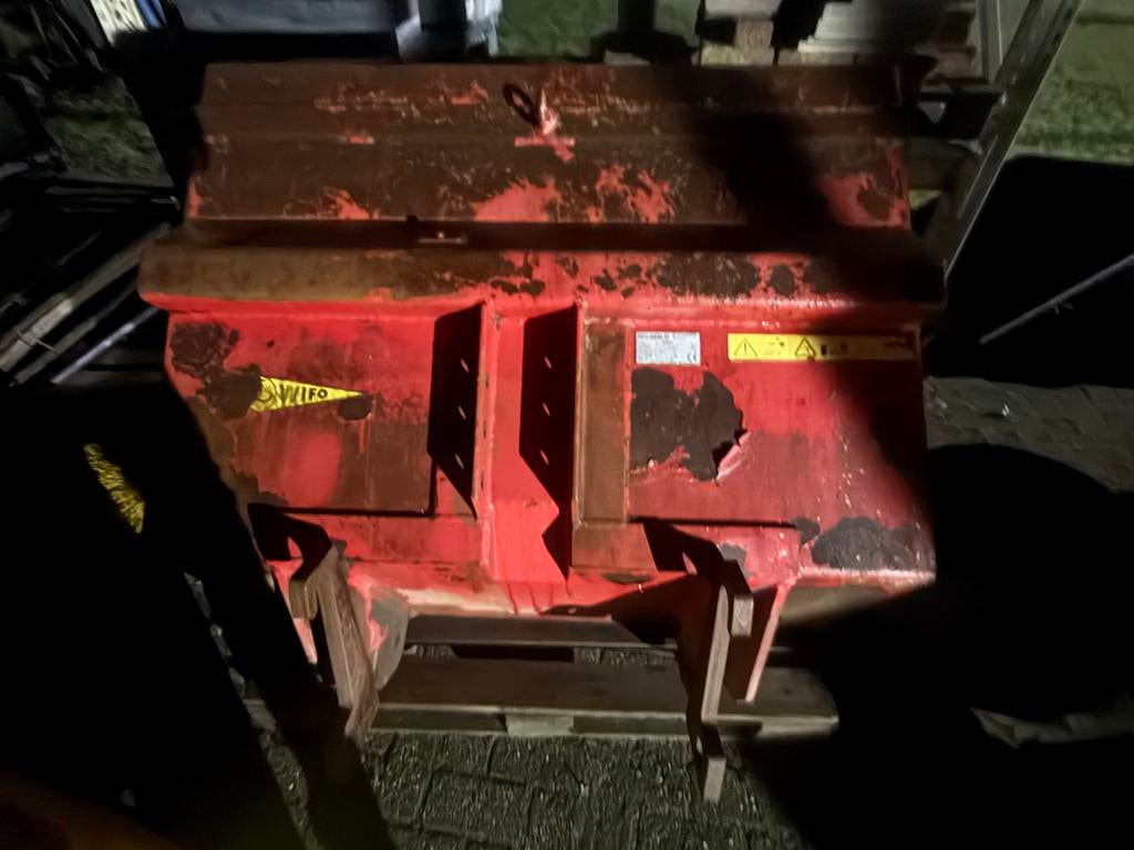 WIFO-ANEMA BV Giant schepbak - 700L capaciteit, Ophalen