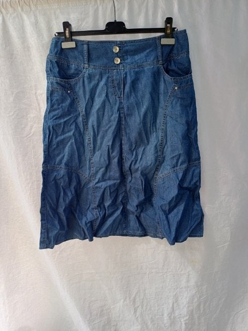 Mooie spijkerrok mt 40 merk Gerry Weber, Maat 38/40 (M), Blauw, ., Ophalen of Verzenden