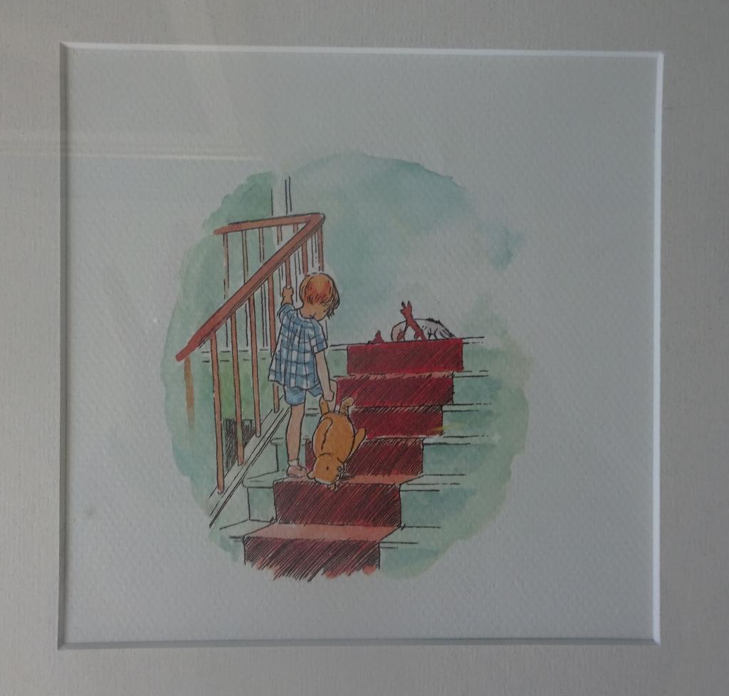 Winnie de poeh: boekwerkje en litho, Verzamelen, Disney, Ophalen, Winnie de Poeh of vrienden, Zo goed als nieuw, Overige typen