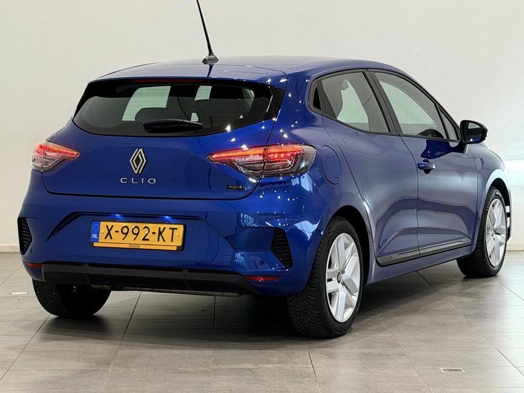 Renault Clio 1.6 E-Tech Full Hybrid 145 Evolution | Navigati, Auto's, Renault, Gebruikt, Met garantie (alle), Blauw, Bedrijf